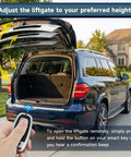 Mercedes-Benz Electric Liftgate Struts Power Tailgate Lift Support Actuator demonstration