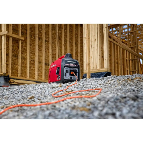 2200 Watt Inverter Generator For Outdoor Job Sites And Backup Power on construction site