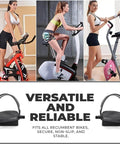 Right Foot Pedal Set For Indoor Bicycles Gray With Toe Clips Cage And Adjustable Strap featuring secure grip.