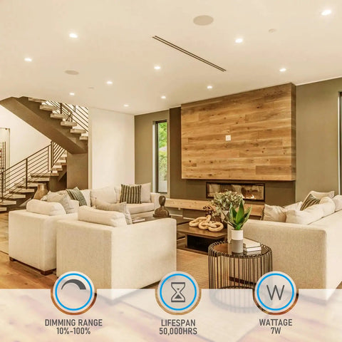 Eight Pack Four Inch Slim Led Recessed Ceiling Lights Delivers Smooth Illumination Straight Upgrade For Modern Living Areas With Adjustable Cct Tones Clean Aluminum Housing And Zero Squint Anti Glare Baffle Trim