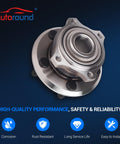 Rear Wheel Bearing And Hub Assembly For 5 Lug Dodge Challenger 2008 2014 Charger 2010 2014 And Chrysler 300 2010 2014 With 32 Spline Shaft Fits 2009 Models With Non Performance Brakes