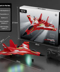 Foam RC Plane Toys With 3 Batteries, Easy To Fly Remote Control Airplane For Kids And Adults with packaging and remote