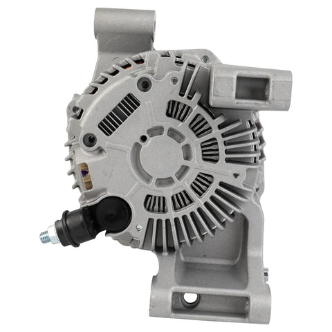 High Output 110Amp 12V Alternator For Mazda 5 2.3L 2008 2009 2010 With CW 6-Groove Pulley Beefed-Up Replacement Premium CNC Castings