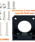 Beefed Up Metal Z Axis Stepper Motor Mount Bracket For 3D Printers With 2040 Aluminum Profiles Nema 17 Compatible V2 Pro CR 10 Series