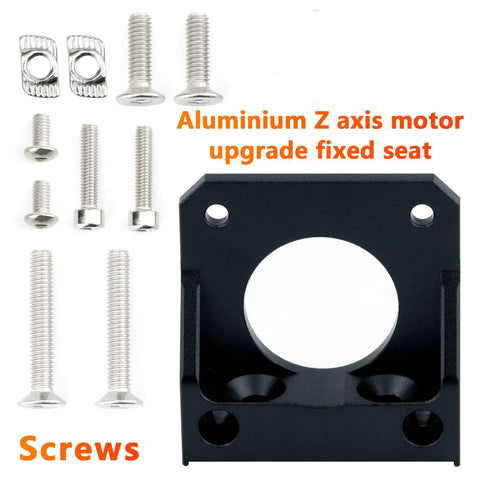Beefed Up Metal Z Axis Stepper Motor Mount Bracket For 3D Printers With 2040 Aluminum Profiles Nema 17 Compatible V2 Pro CR 10 Series