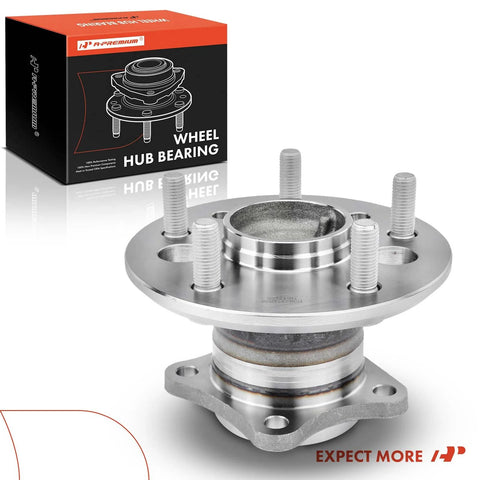 Rear Wheel Bearing And Hub Assembly For Toyota Camry 2002 2004 5 Lug Non ABS Direct Fit Replacement With High Load Capacity And Durable Wheel Hub Not Built In Japan