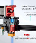 Direct Drive Upgrade Bracket Kit For Ender 3 V2 Pro And Ender 3, Also Fits Voxelab Aquila 3D Printer, image showing assembly of direct extruder.