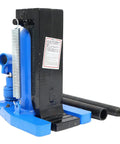 Heavy Duty Hydraulic Toe Jack Lift With Quick Pump Action slides under low clearance, made from heat treated steel for auto repairs.