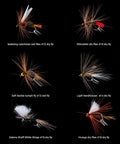 30 Piece Fly Fishing Lure Kit Hand Tied Dry Wet Streamers And Nymph Flies For Trout Bass Salmon Assortment Premium Angler Set