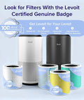 Big Room Air Purifier For Homes Up To 1733 Sq Ft With HEPA Sleep Mode Clean Air Monitor Auto Mode Smart WiFi 3 In 1 Filter