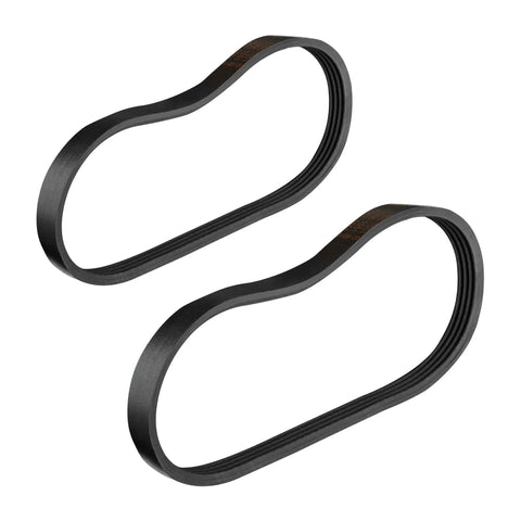 Premium Solid Motor Drive Belt Set For Woodworking Jointer Planer, durable heavy duty rubber belts.
