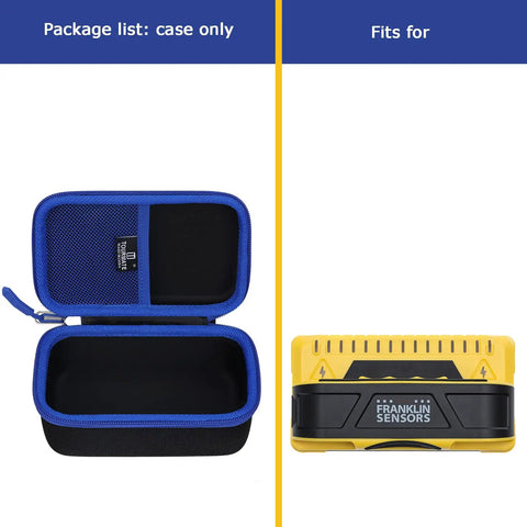 Tough As Nails Eva Hard Carrying Case Compatible With Prosensor M90 And M150 Stud Finder Featuring Rock Solid Drop Protection Travel Ready Tool Organizer Built Like A Tank Heavy Duty Workshop Storage Solution In Black And Blue