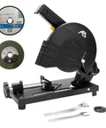 6 Inch Cut Off Chop Saw With 1800W 3900 RPM Motor, Heavy Duty Metal Cutting Power, Spark Deflector For Safety, discs and tools