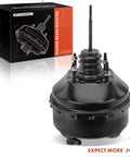 Heavy Duty Vacuum Brake Booster For Chevy Cavalier Malibu Pontiac Grand Am Sunfire Oldsmobile Alero, black dual chamber design.