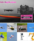 9g Micro Servo Motor With Metal Gear Pack Of 2 installed in various RC models and robotics applications