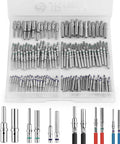 Deutsch Pin Kit 12 16 20 Size Male And Female Terminals With Closed Barrel Contacts Kit 170 Pieces For DTP DT DTM Series Connectors