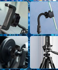 Mounts using 10 Pcs Tightening Nuts For Car Mounts 17mm Ball Joint Adapters Replacement Ring Set with phone holder and tripod