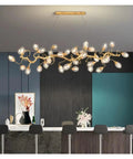 Dope Gold Alloy Pendant Lights For Modern Dining Rooms And Kitchen Islands Versatile Ceiling Hanging Fixtures With Killer Indoor Lighting Vibes That Totally Transform Your Living Space Today, branch-style design with multiple bulbs.