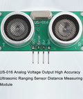 Pro Grade Analog Ultrasonic Distance Sensor US-016 with Analog Voltage Output, accurate 2cm to 300cm range