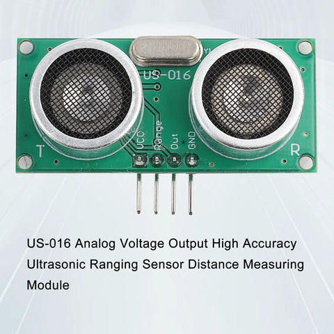 Pro Grade Analog Ultrasonic Distance Sensor US-016 with Analog Voltage Output, accurate 2cm to 300cm range
