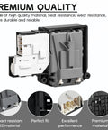 Washer Door Lock Switch Assembly Replacement For LG Front Load Washers EBF61315802 Compatible With WM3670HVA WM3670HWA