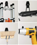 Heavy Duty Steel Garage Hooks Pack Of 10 For Organizing Power Tools Ladders Bikes And Bulk Gear With Ultra Secure Hold