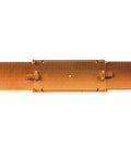 The Fish Stik 12 Inch To 36 Inch Telescoping Measuring Stick With Marker For Darkened Measurements Orange folded view