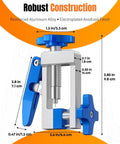 2 In 1 Bike Hydraulic Brake Tool Kit With Needle Driver And Hose Cutter Pro Grade Aluminum Alloy Build measurements