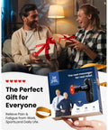 Q2 Ultra Mini Massage Gun With Red Light Infrared Heat Head Pocket Sized Percussion Massager For Deep Tissue Muscle Therapy And Pain Relief Portable HSA FSA Eligible shown as a gift option.