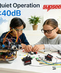 Children assembling a project with Beefed Up Mini Servo Set With Metal Gear And Shaft 9g Digital Micro Servo 1.9 Kg Cm Torque