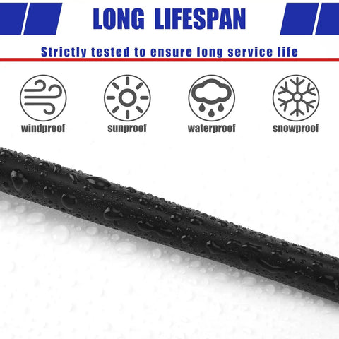 Pro Grade Heavy Duty Sprinkler System Wire 18 Gauge Irrigation Wire with UV Resistant PVC Jacket, long lifespan icons