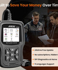 Ford Lincoln Mercury FD700 OBD2 Scanner All In One Full System Diagnostic Tool With Battery Registration ABS SRS SAS BMS TPMS