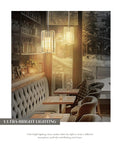 Crystal Chandelier 4-Tier Modern Pendant Light with Polished Chrome Finish over dining area, illuminating cozy seating.