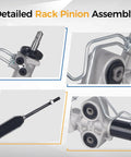Rack And Pinion Assembly Replacement 15254062 Direct Fit For 2007 To 2014 Cadillac Escalade ESV EXT component details