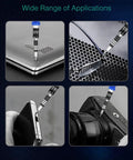 61 In 1 Precision Screwdriver Set With 57 Bits And Magnetic Extension Rod repairing laptop smartphone and camera