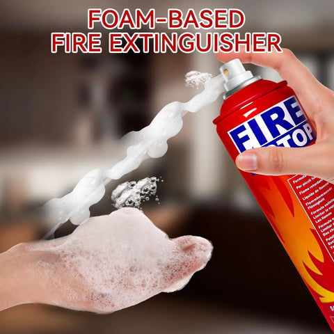 Grab And Go Fire Extinguisher With Heavy Duty Mount Brackets Hella Compact For Home Kitchen Car Trunk Or Boat Storage Solid Backup For Backyard Bbqs And Emergency Safety No Worries Multi Purpose Protection Kit