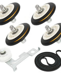 Dryer Repair Kit With Drum Roller Belt And Idler Pulley Replacement For Most Dryers Includes WE03X10008 WE12X10011 And WE12X10013