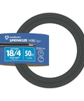 18 Gauge 2 Conductor Sprinkler Wire 1000 Feet, Solid Bare Copper, PVC Insulation, Poly Jacket, coiled on spool with label