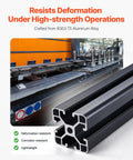 4 Pack 39.4 Inch 4040 T Slot Aluminum Extrusion Profile European Standard Anodized Linear Rail High Strength Aluminum Rails For 3D Printer CNC Machine DIY Laser Engraving Black, 6063-T5 section