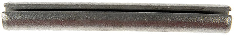 Roll Pins One Quarter Inch By Two Inch 25 Pack For Auto And Industrial Use Heavy Duty, single roll pin close-up, metal material.