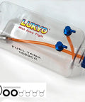 Ready To Fly Gasoline RC Plane Fuel Tank 1000cc durable plastic body with aluminum inlet outlet and cap for RC gas aircraft engines
