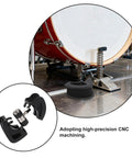 Bass Drum Pedal Cam Accessory CNC Machined Black For Stable Power Transfer Replacement Upgrade Your Drum Kit With Smooth Response And Tight Beat For Live Shows And Studio Sessions on bass drum pedal