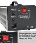2000W Voltage Transformer 120V To 100V And 100V To 120V Step Up Down Power Converter For Japanese High Power Gear In The US