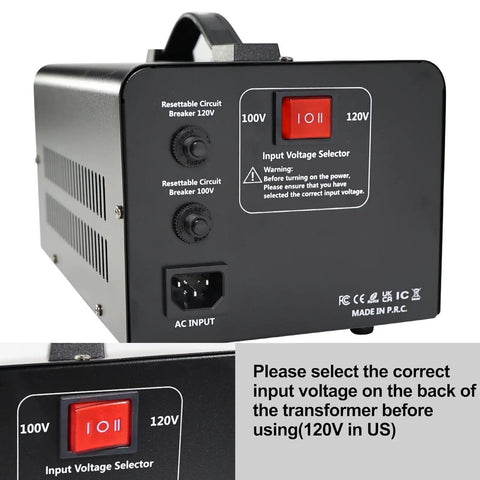 2000W Voltage Transformer 120V To 100V And 100V To 120V Step Up Down Power Converter For Japanese High Power Gear In The US