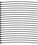 20 Pcs Black Stainless Steel Wire Keychains 1.5mm Thick Elastic Wire Rope Loops 5.9 Inches Long Heavy Duty Durable Luggage Tag Rings Cable Loops