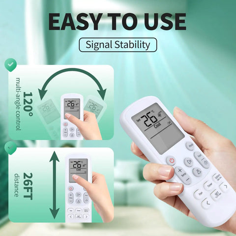 No Sweat Ac Remote Replacement For Samsung Air Conditioner Smart Infrared Transmitter With Plug And Play Ease Zero Glitch Pairing Compatible With Dk9625318f G B Units Smooth Sailing Home Climate Comfort Essentials