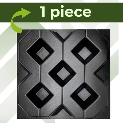 Concrete Grass Paver Molds ABS 2mm Patio Bricks For DIY Garden Pathways And Walkways Reusable Breeze Block Paving Stones 