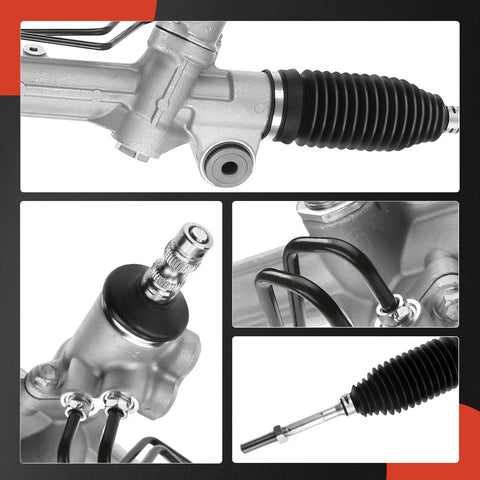 Beefed Up Hydraulic Power Steering Rack And Pinion Replacement Direct Fit For Camry 2002 To 2006 Solara 2004 To 2008 ES300 2002 To 2003 ES330 2004 To 2006 Left Hand Drive Ready To Install