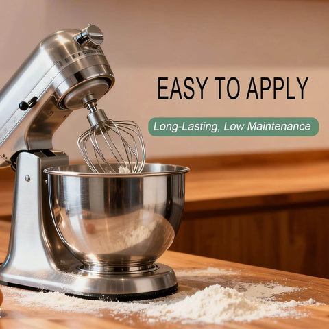 Food Grade Grease For Kitchen Appliances 5 Oz Bottle NSF H1 Accredited Sanitary Lubricant in use with stand mixer