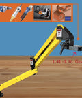 Cantilever Type Flexible Arm With 360 Degree Rotation For Precise Tapping And Drilling Robotic Arm With Tool Holder